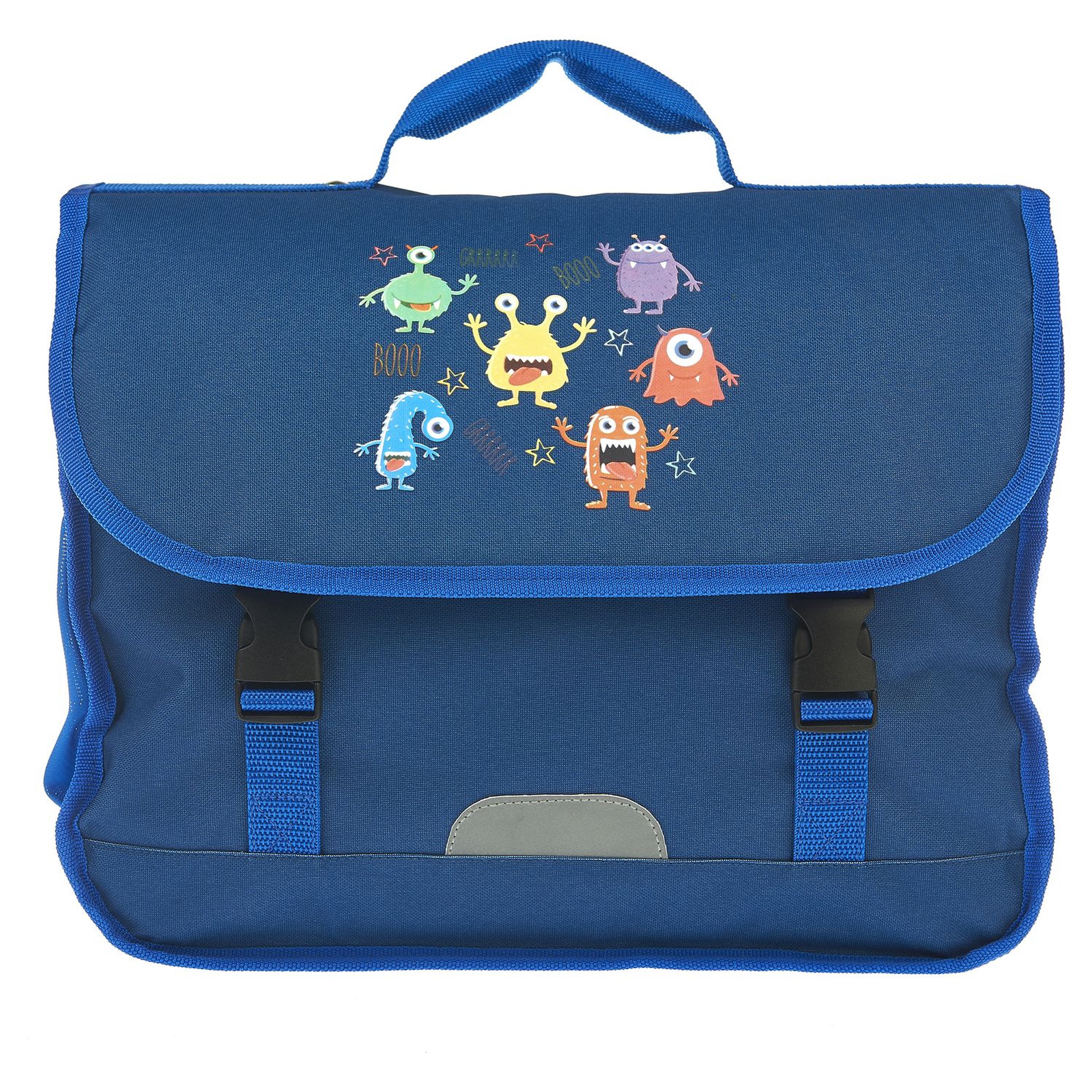 Voir la diapositive 1 : POUCE Cartable 36 cm bleu