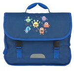 POUCE Cartable 36 cm bleu