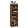 Voir la diapositive 4 : VIDAXL Bibliotheque Marron miel 50x35x154 cm Bois de pin massif