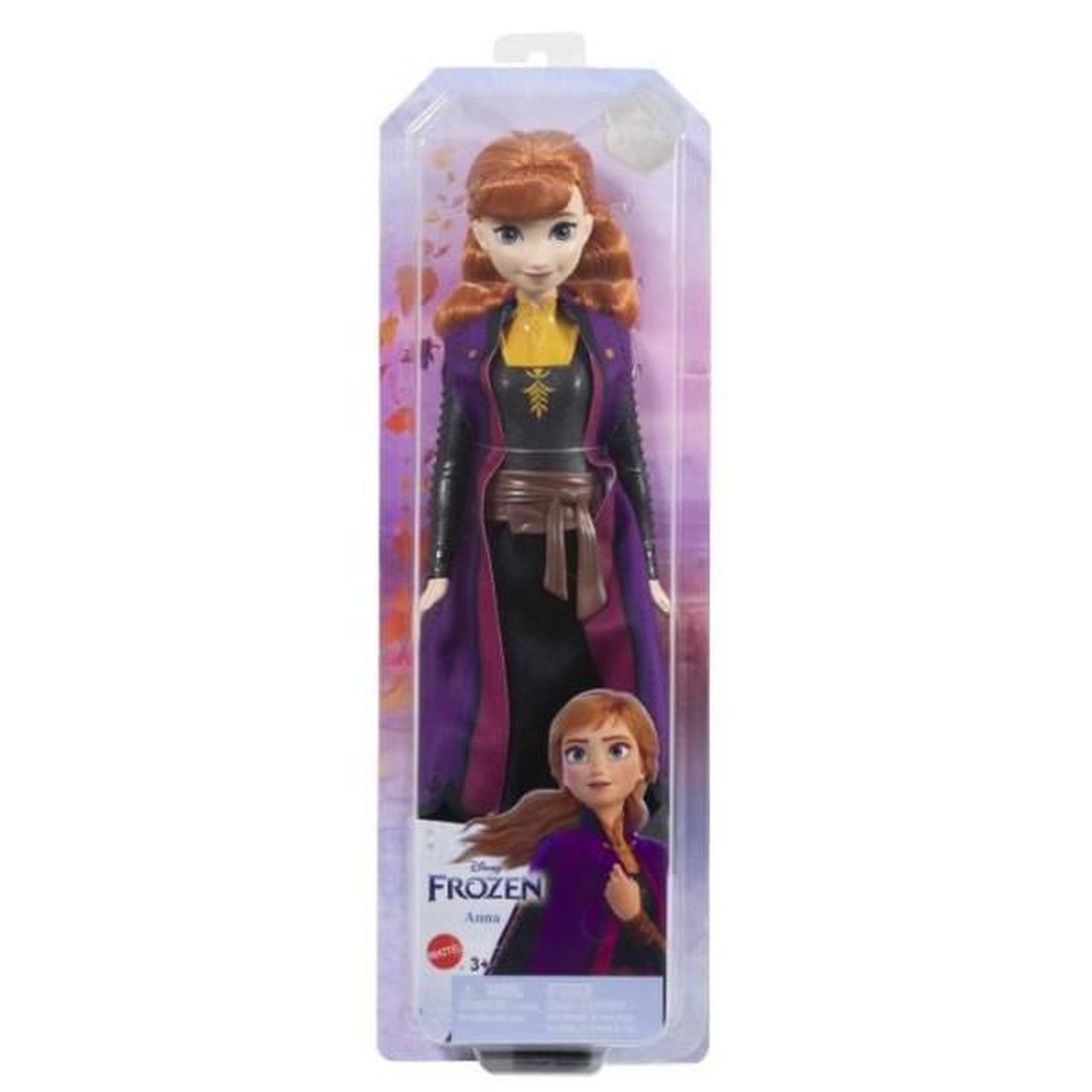 Voir la diapositive 2 : DISNEY PRINCESS La Reine des Neiges 2-Anna-Mattel Poupée Disney avec habillage et accessoires HLW50
