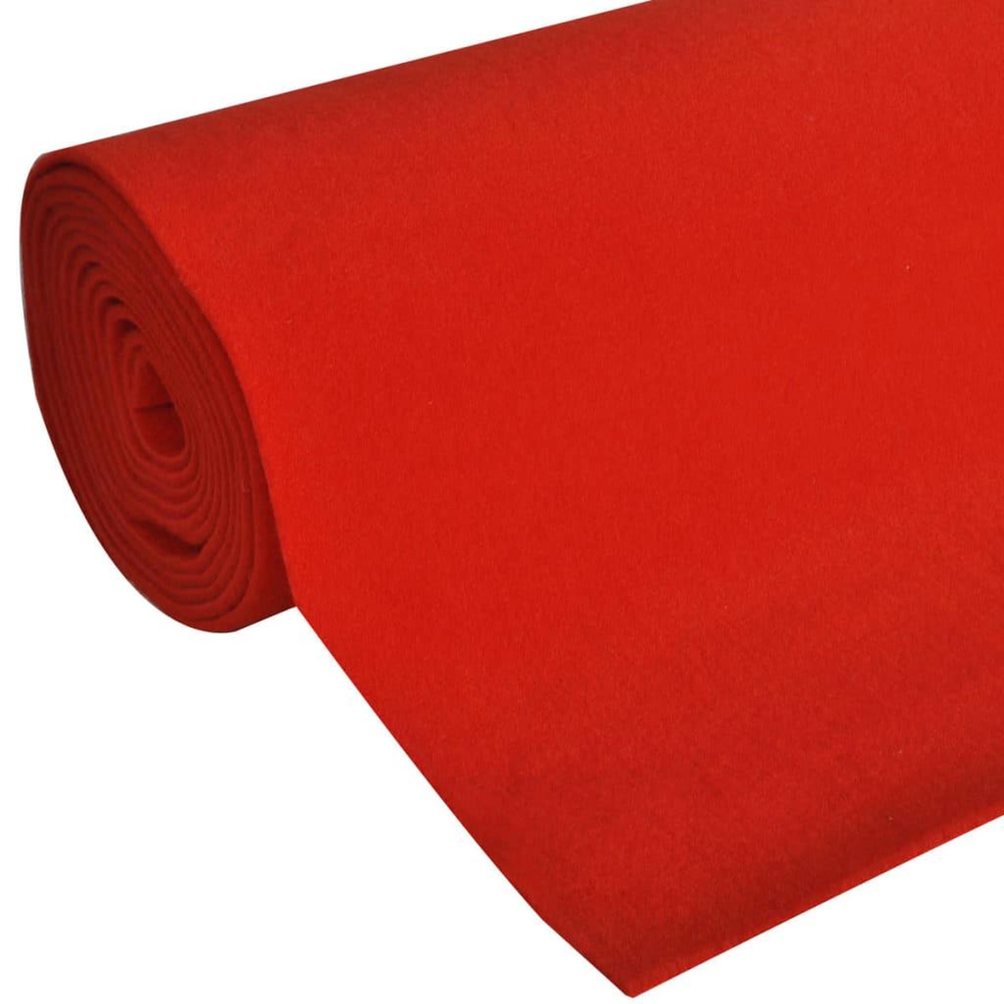 Voir la diapositive 2 : VIDAXL Tapis rouge 1 x 20 m Extra lourd 400 g/m^2