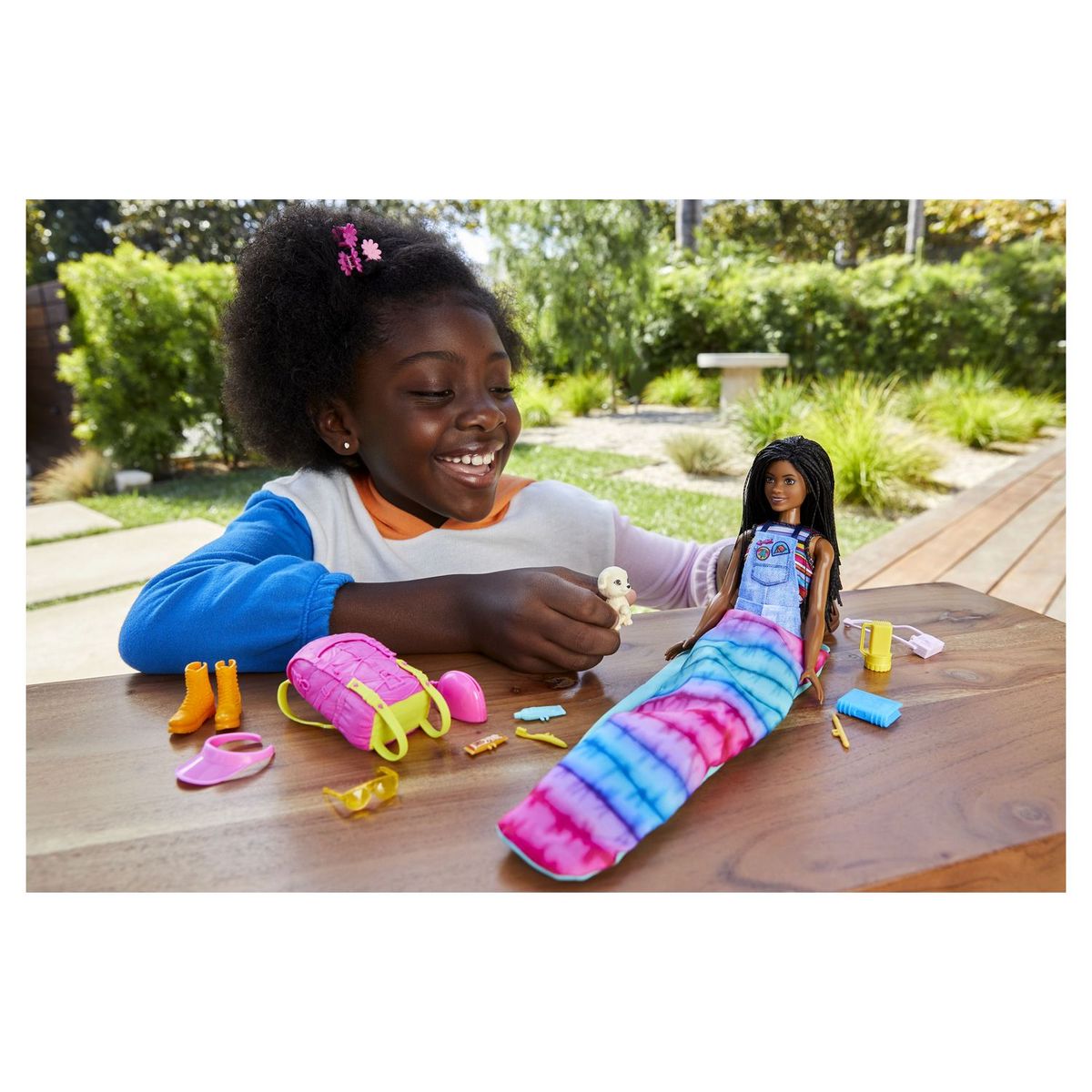 BARBIE Poupée Barbie Brooklyn Camping