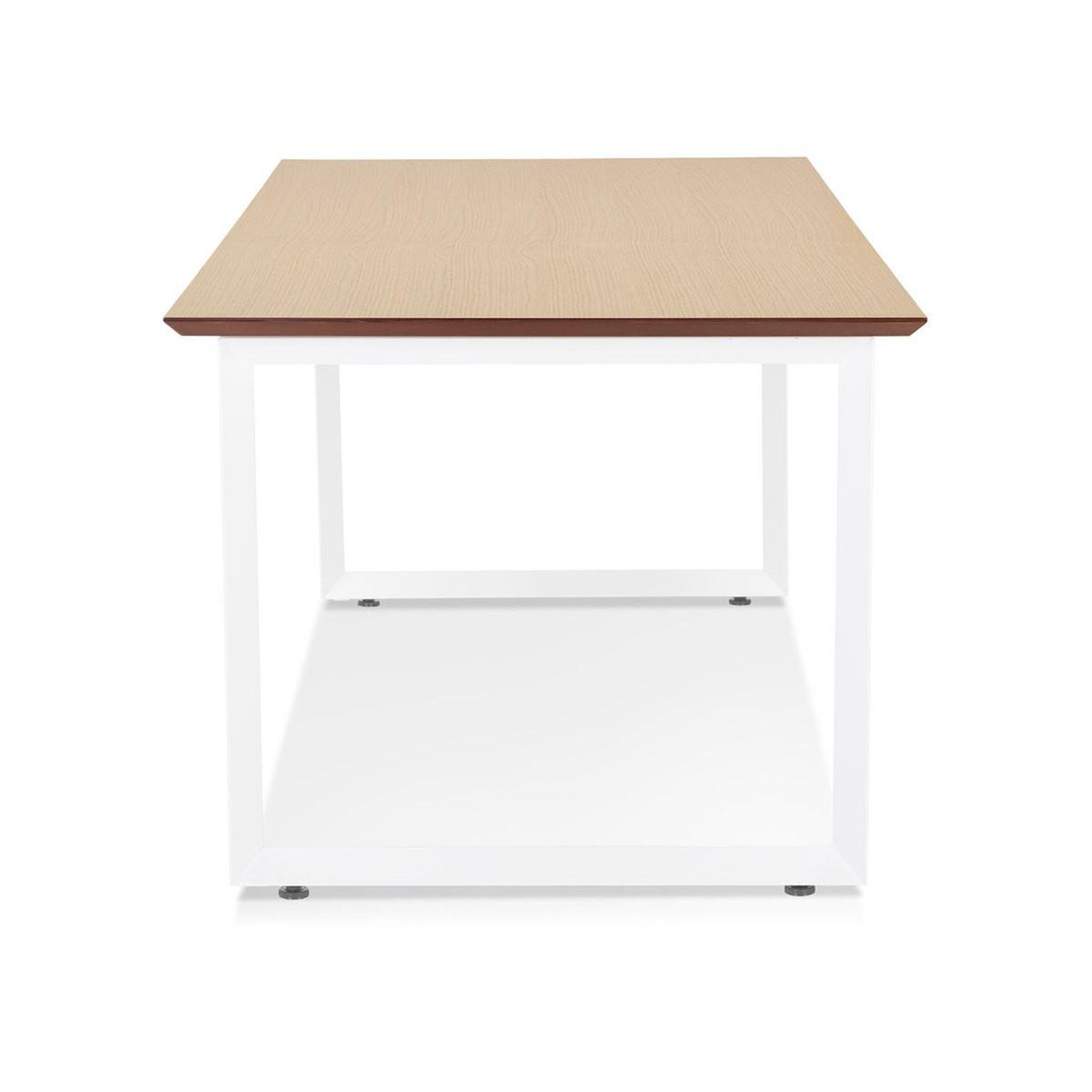 Voir la diapositive 3 : Paris Prix Bureau design  ribaila  130cm naturel & blanc
