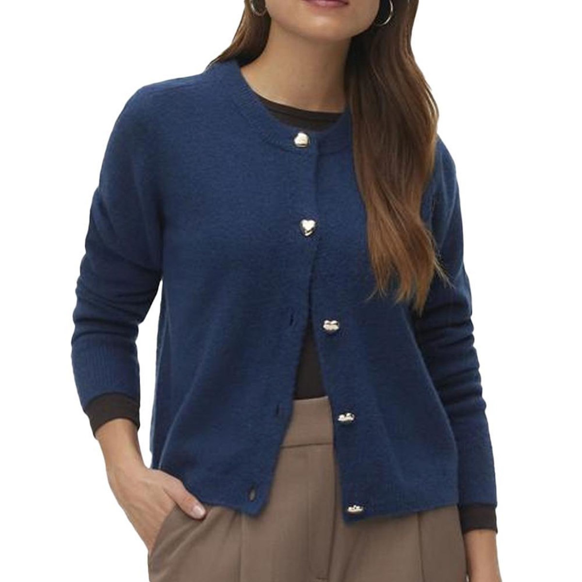 Vero Moda Gilet Marine Femme Vero Moda Fiona