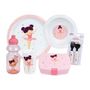 Voir la diapositive 1 : Fun House Lot Vaisselle Danseuse Ballerine - FUN HOUSE - 006364 - Verre, Assiette Creuse, Assiette Plate, Couverts, Gourde et Boîte Goût