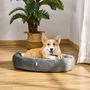 Voir la diapositive 2 : PAWHUT PawHut Lit pour chien chat panier pour chien orthopédique rembourrage coton PP housse lavable amovible gris
