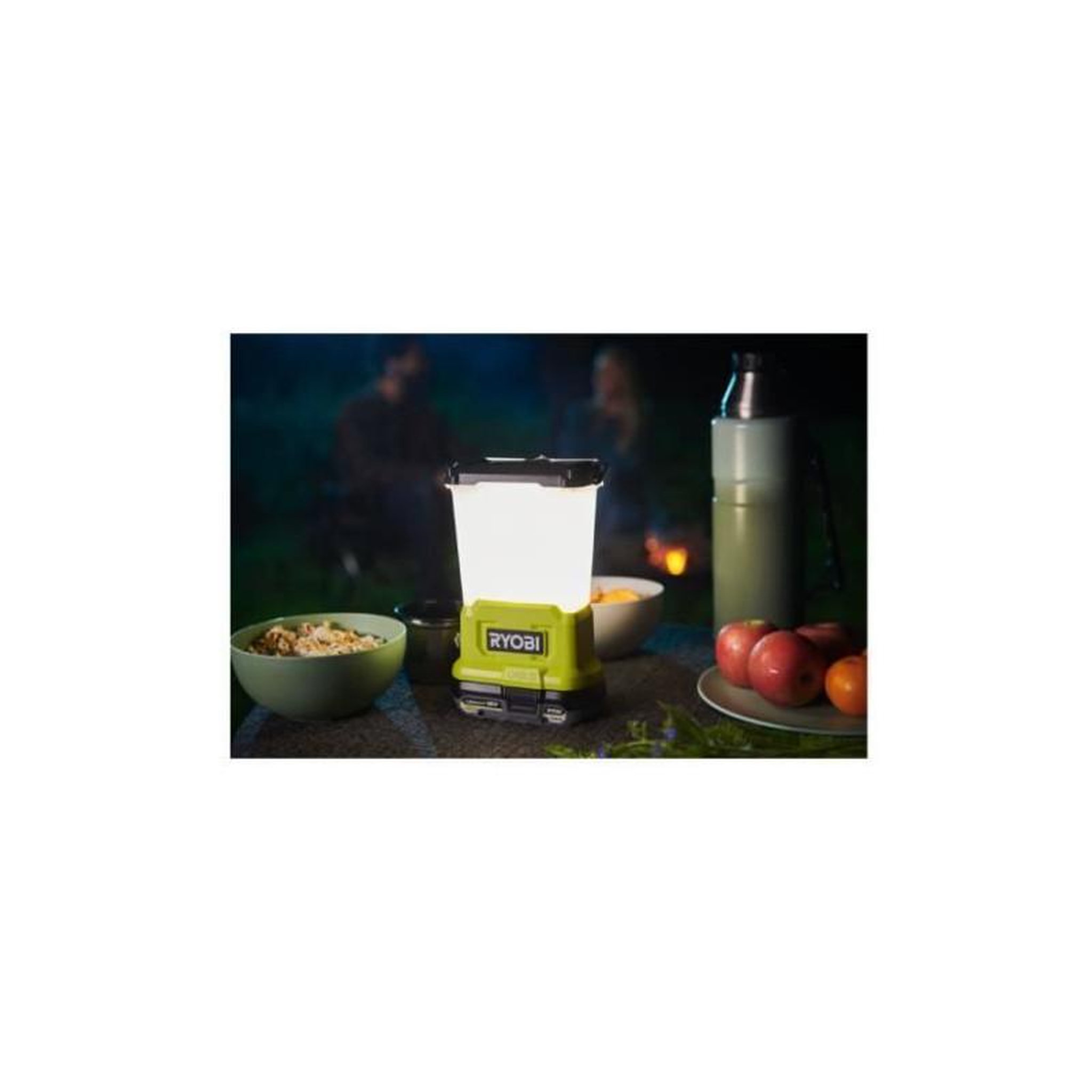 Voir la diapositive 2 : Ryobi Lanterne LED 18V - 3 intensités : 850 / 400 / 60 Lumens