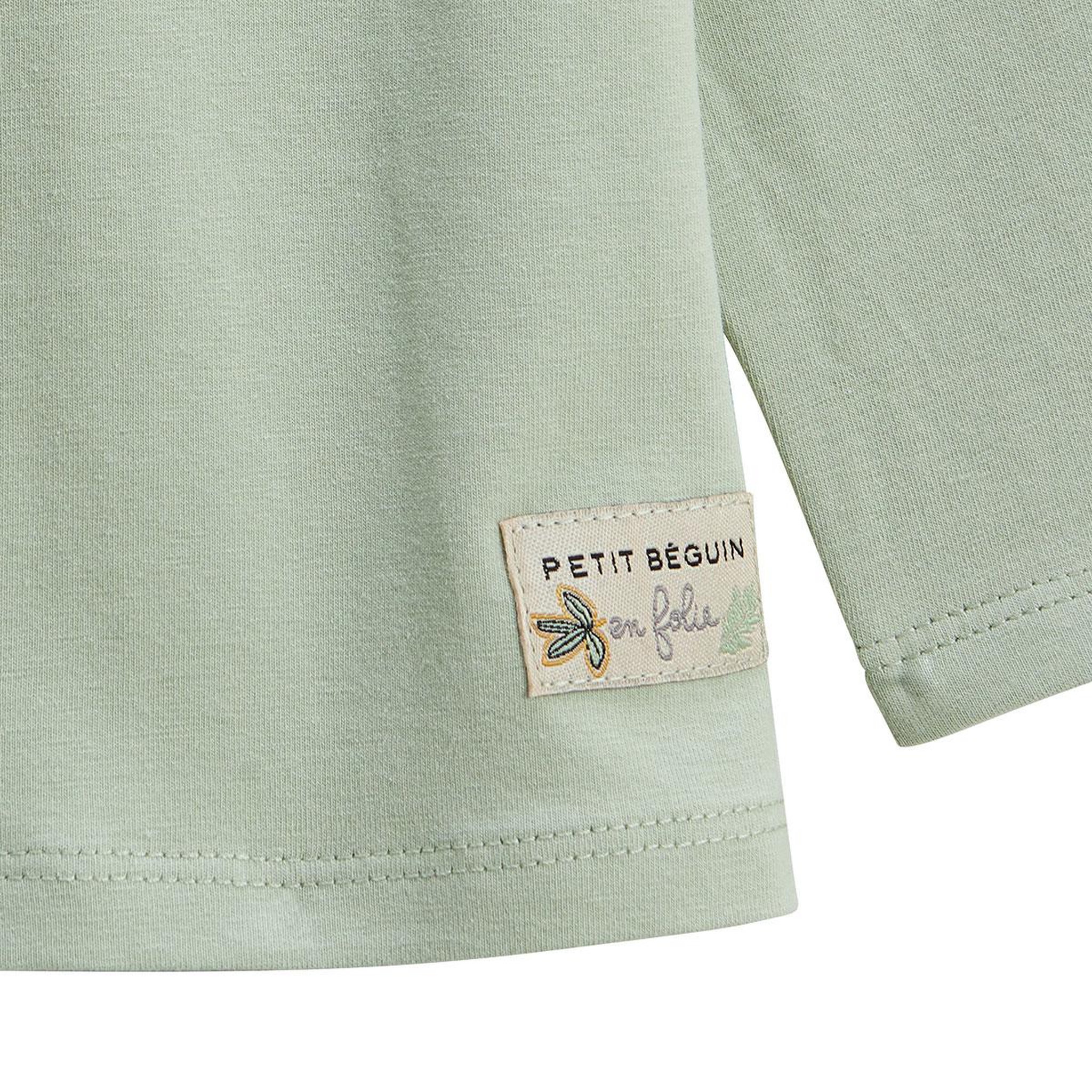 Voir la diapositive 4 : Petit Béguin Lot de 2 t-shirts enfant manches longues Boavista