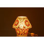 Voir la diapositive 3 : Paris Prix Lampe à Poser Mosaïque  Mari  24cm Marron & Orange