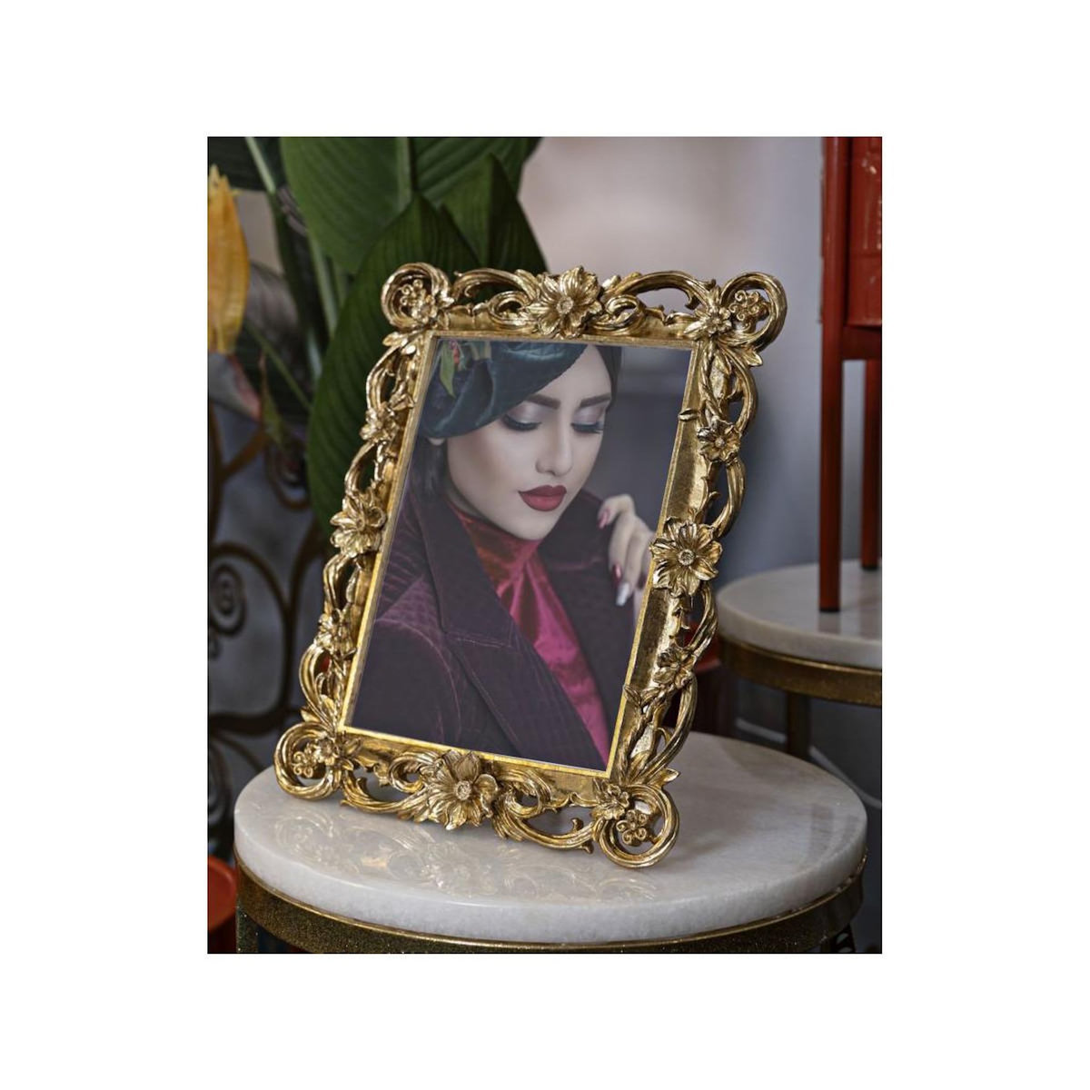 Paris Prix Cadre Photo Fleurs  Classic  15x20cm Or