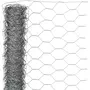 NATURE Nature Grillage metallique hexagonal 0,5 x 10 m 25 mm Acier galvanise