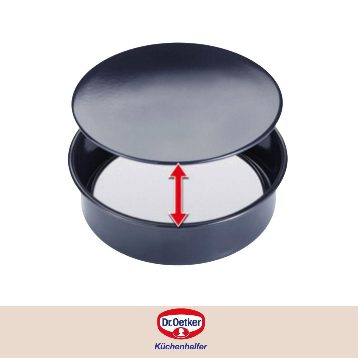 DR.OETKER Moule à manqué fond amovible 26,5 cm Dr Oetker Back Liebe