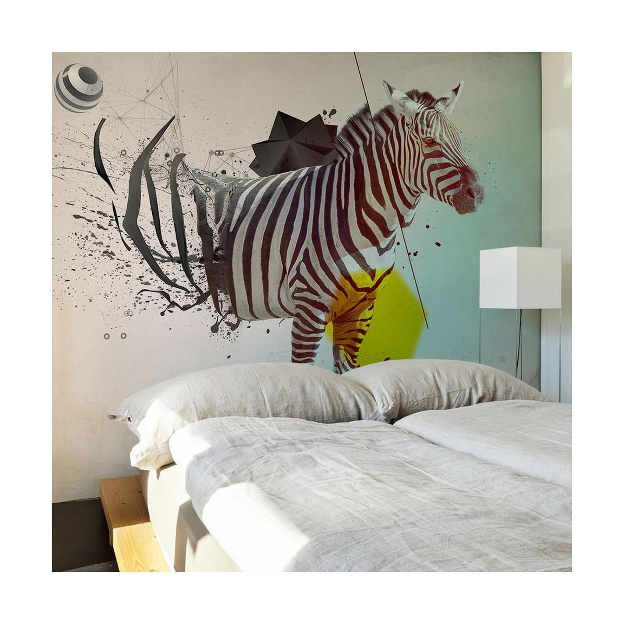 Paris Prix Papier peint  in disharmony with nature. Coloris disponibles : Multicolore