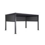 Voir la diapositive 3 : SWEEEK Pergola bioclimatique aluminium et acier 3x4m lames orientables + 2 stores 3m + 1 store 4m PALACE anthracite