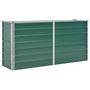 Voir la diapositive 2 : VIDAXL Lit sureleve de jardin Acier galvanise 160x40x77 cm Vert