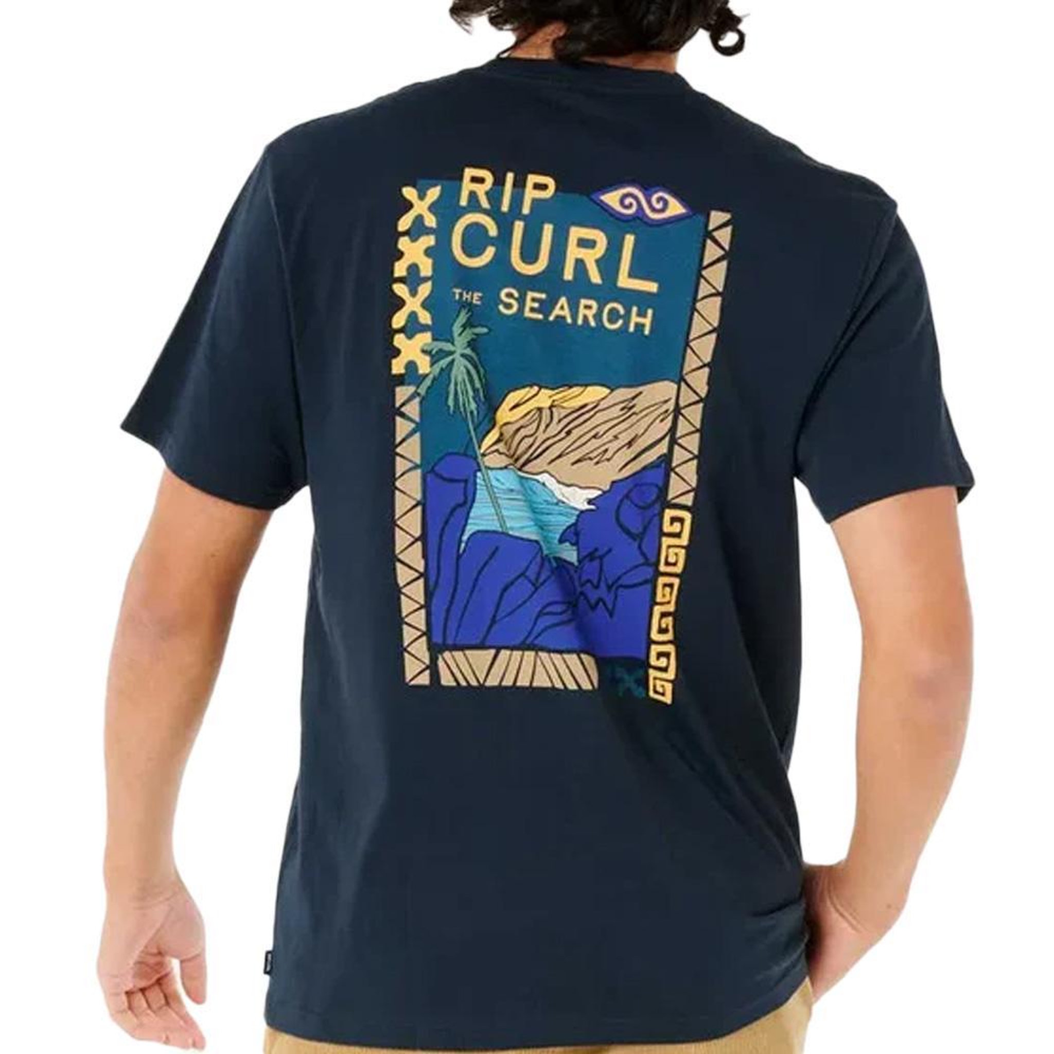 Voir la diapositive 2 : Rip Curl T-Shirt Marine Homme Rip Curl Cody Welsh