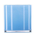 Paris Prix Photophore Déco  Gloria  12cm Bleu Clair