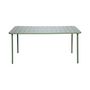 Voir la diapositive 4 : SWEEEK Table de jardin métal 6-8 places, Amelia 160x90xH72.5cm