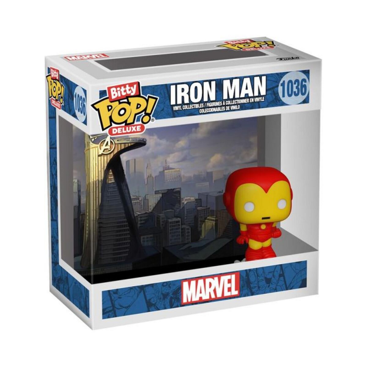 Funko Figurine Funko Bitty Pop Deluxe Iron Man Avenger Tower