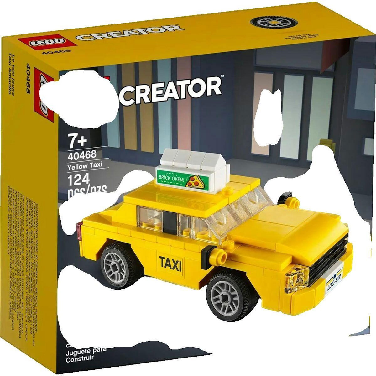 LEGO Jeu de construction LEGO Taxi Jaune