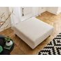 Voir la diapositive 4 : BEST MOBILIER Cristal - pouf modulable - 95 cm - en velours côtelé
