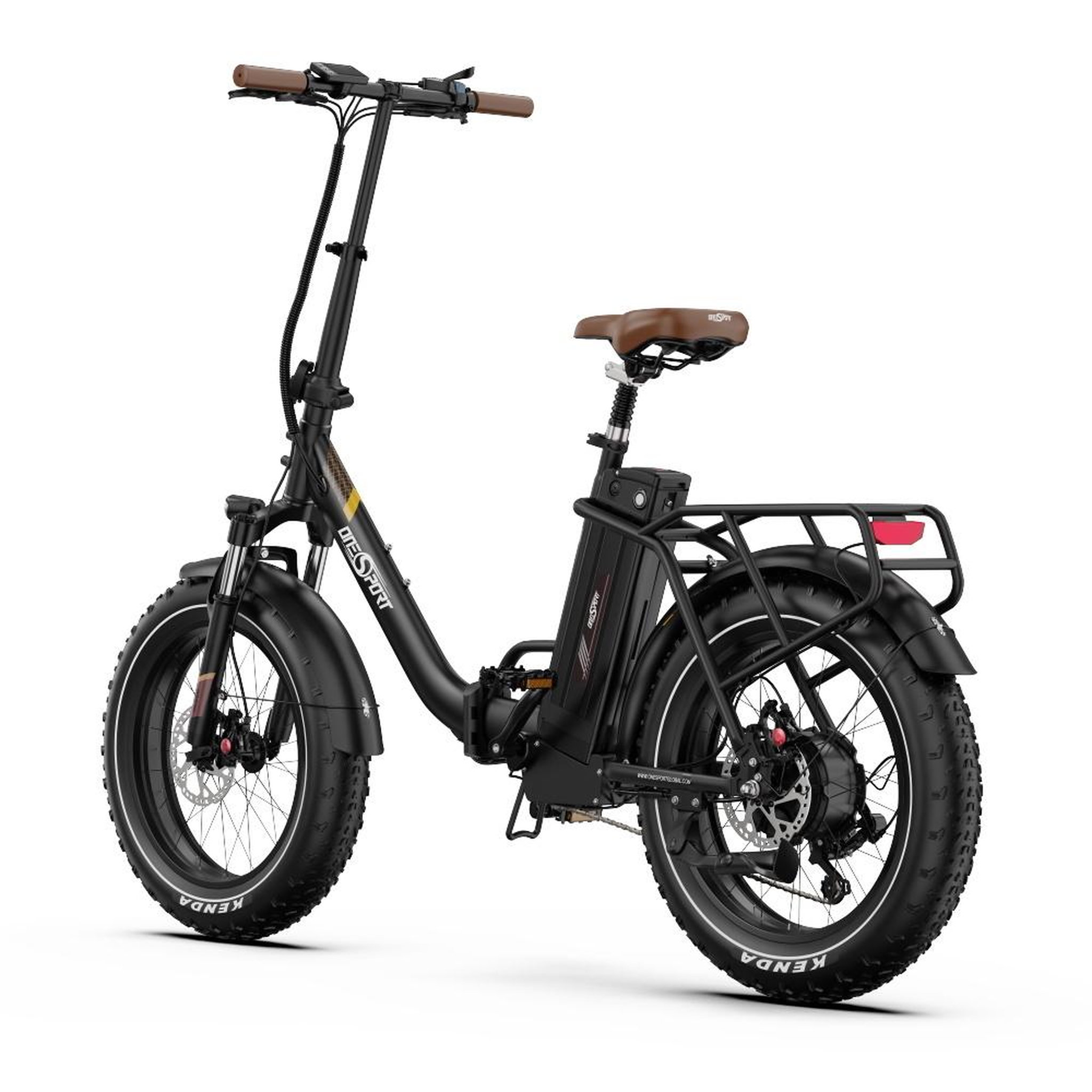 Voir la diapositive 4 : ONESPORT Vélo électrique pliable Onesport OT16 Max, 20 pouces
