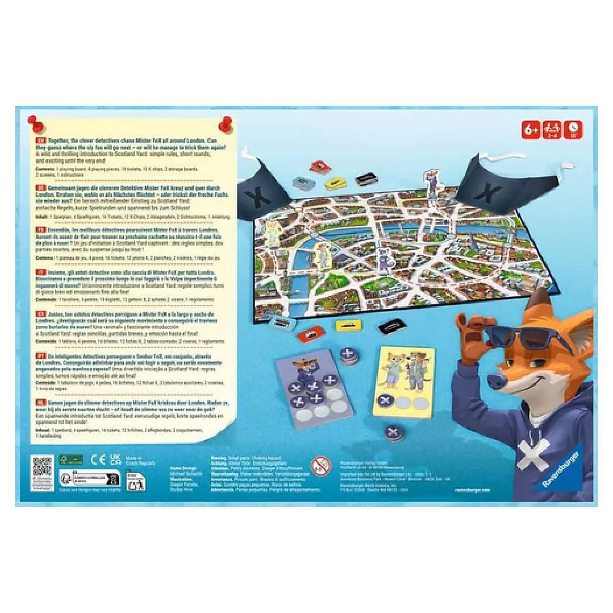 RAVENSBURGER Scotland Yard junior jeu d'enquete