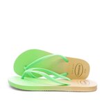 HAVAIANAS Tongs Orange/ Femme Havaianas Slim Lux Sw Gradient. Coloris disponibles : Vert