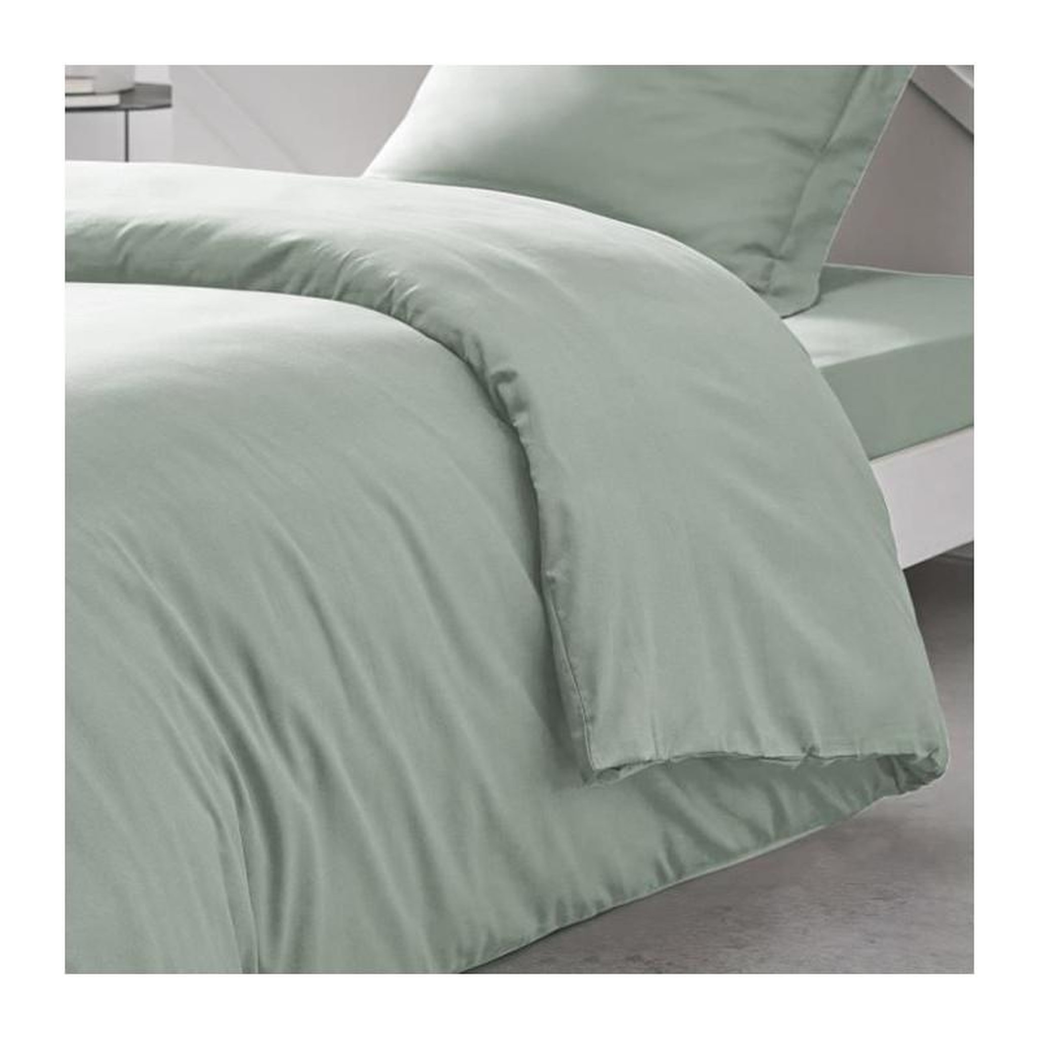 Voir la diapositive 3 : Today Housse de couette TODAY Essential - 140 x 200 cm - 1 personne - 100% Coton uni - Celdaon