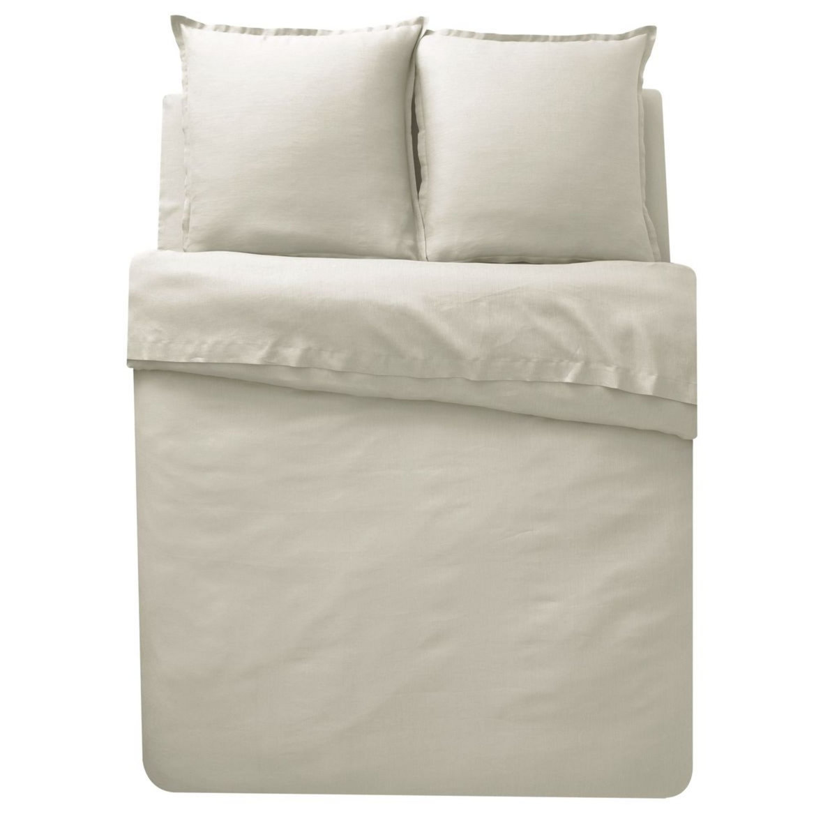 Parure de drap unie en lin PASTEL 