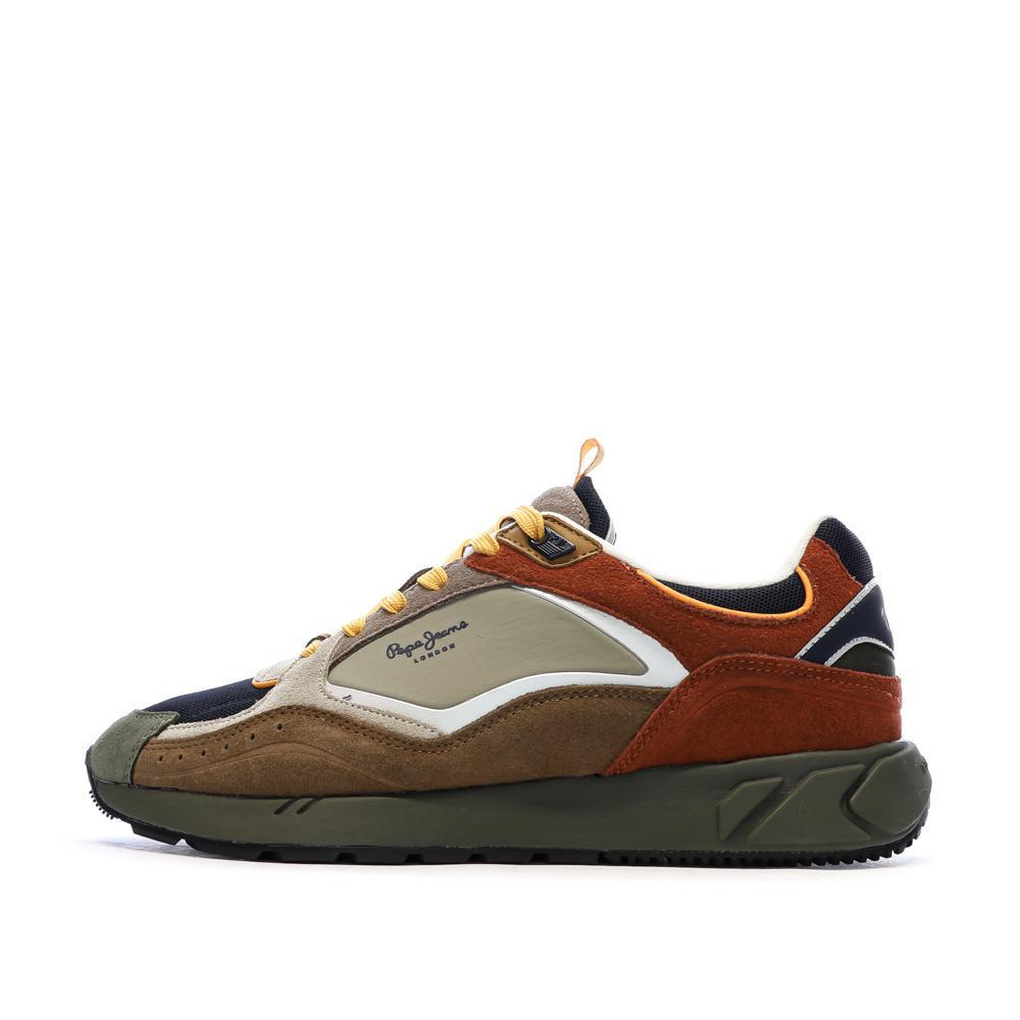 Voir la diapositive 1 : Pepe Jeans Baskets Marron Homme Pepe jeans Marlon