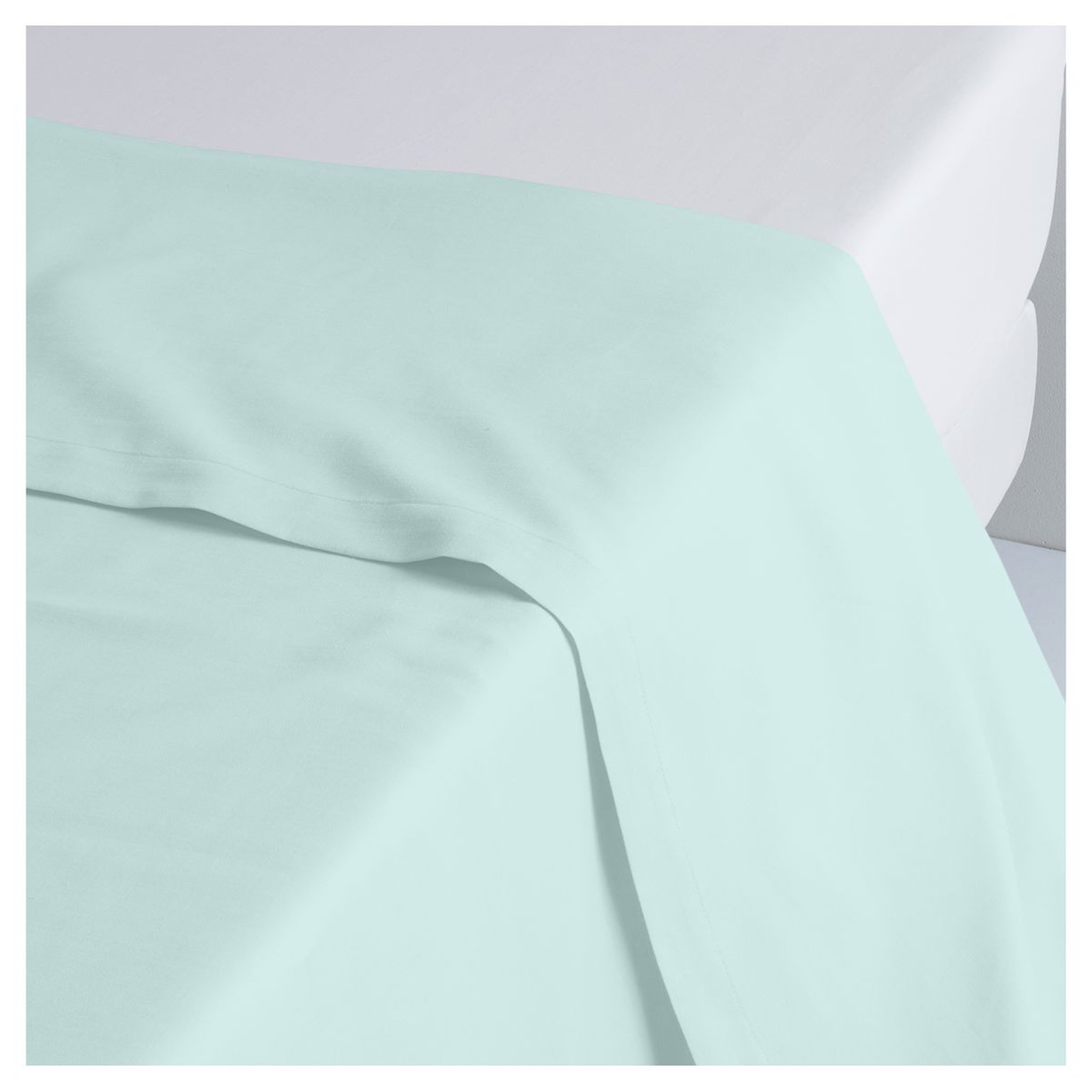 Voir la diapositive 1 : ACTUEL Drap plat uni en polycoton - collection permanente