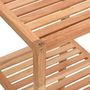 Voir la diapositive 5 : VIDAXL Etagere de salle de bain 36x36x112 cm Bois massif de noyer