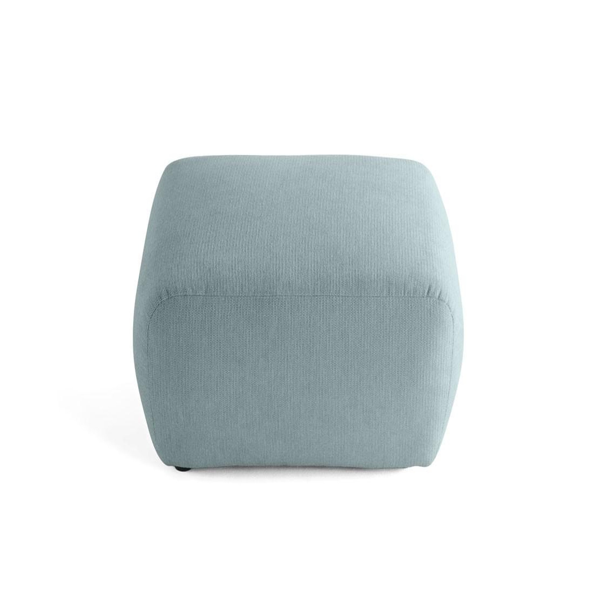 Voir la diapositive 5 : BEST MOBILIER Sorrente - pouf - en tissu texturé
