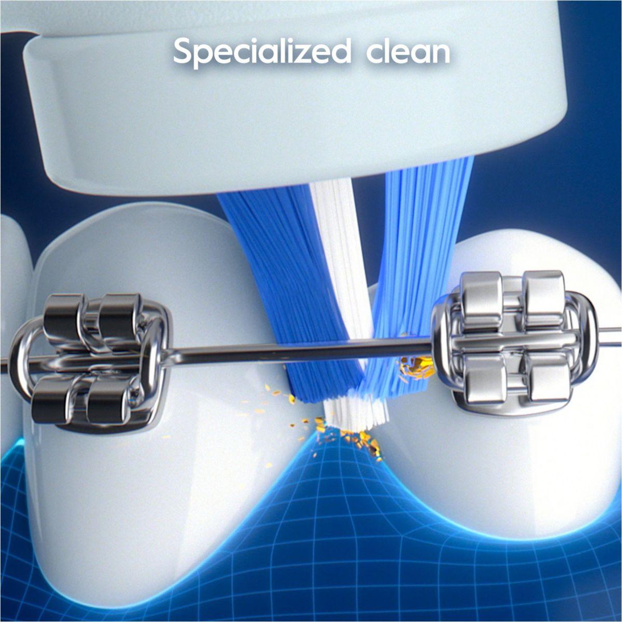 Voir la diapositive 2 : ORAL B Brosse à dents électrique iO 4 My Way Teen + 1 brossette Ortho