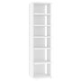 Voir la diapositive 2 : VIDAXL Armoire a chaussures Blanc 27,5x27x102 cm Bois d'ingenierie
