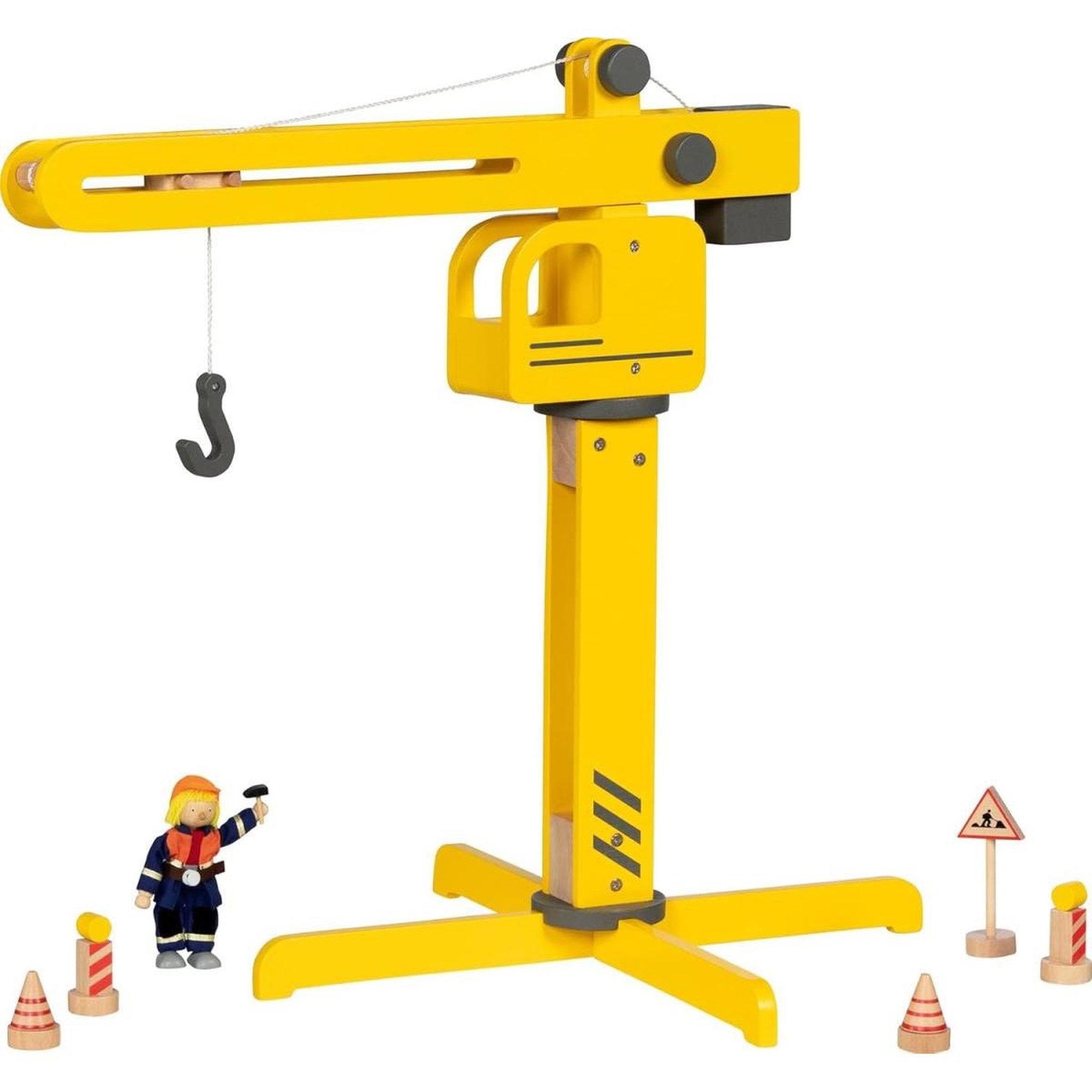 Voir la diapositive 3 : Goki Grue de construction bois