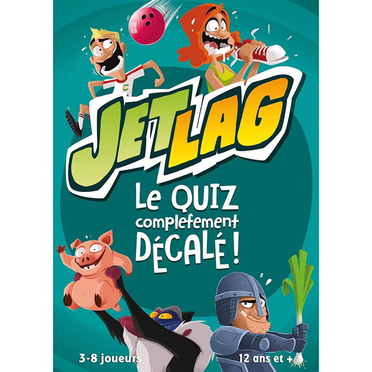 ASMODEE Jeu le quiz complètement décalé - JETLAG
