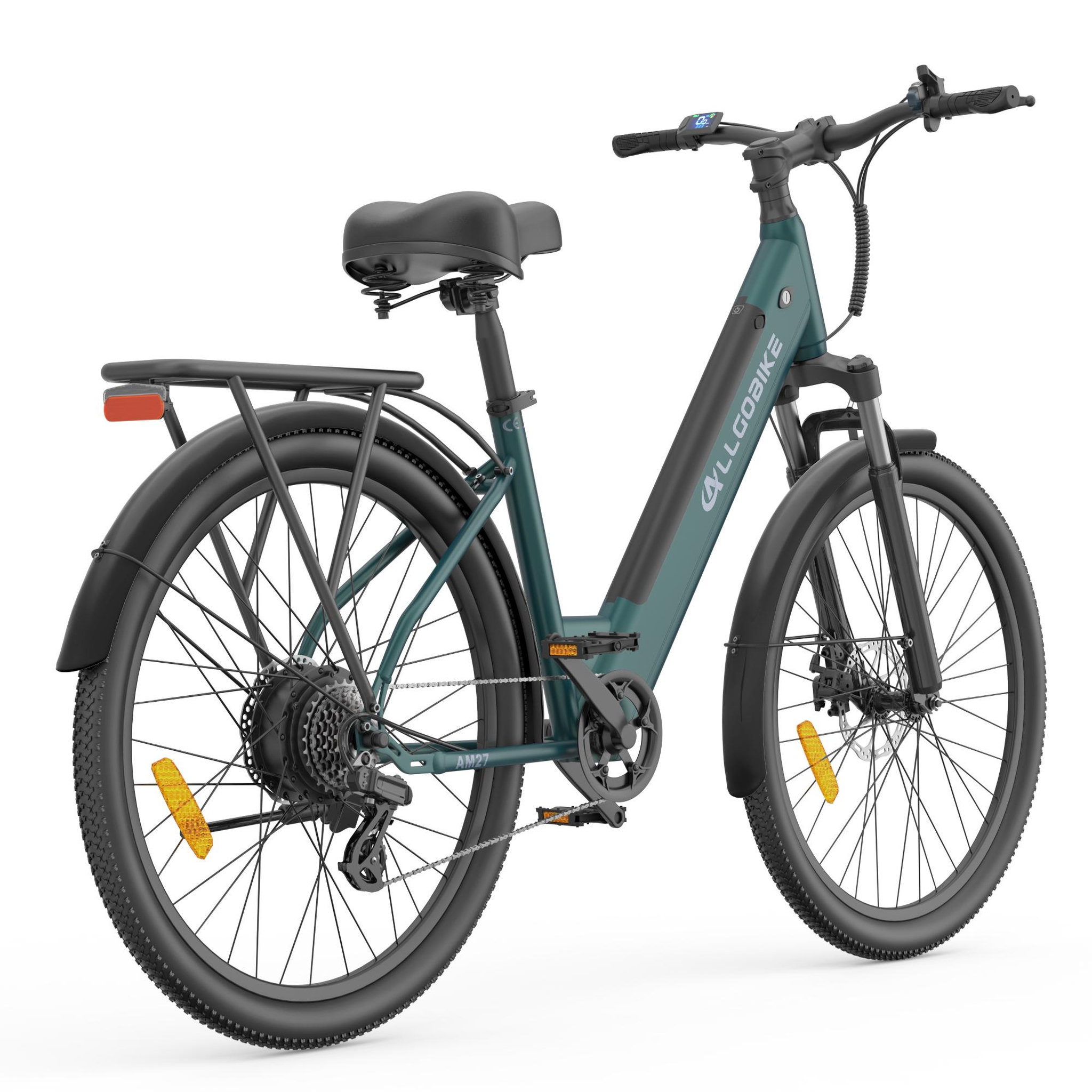 Voir la diapositive 5 : ALLGOBIKE Vélo électrique allgobike am27 27,5 pouces