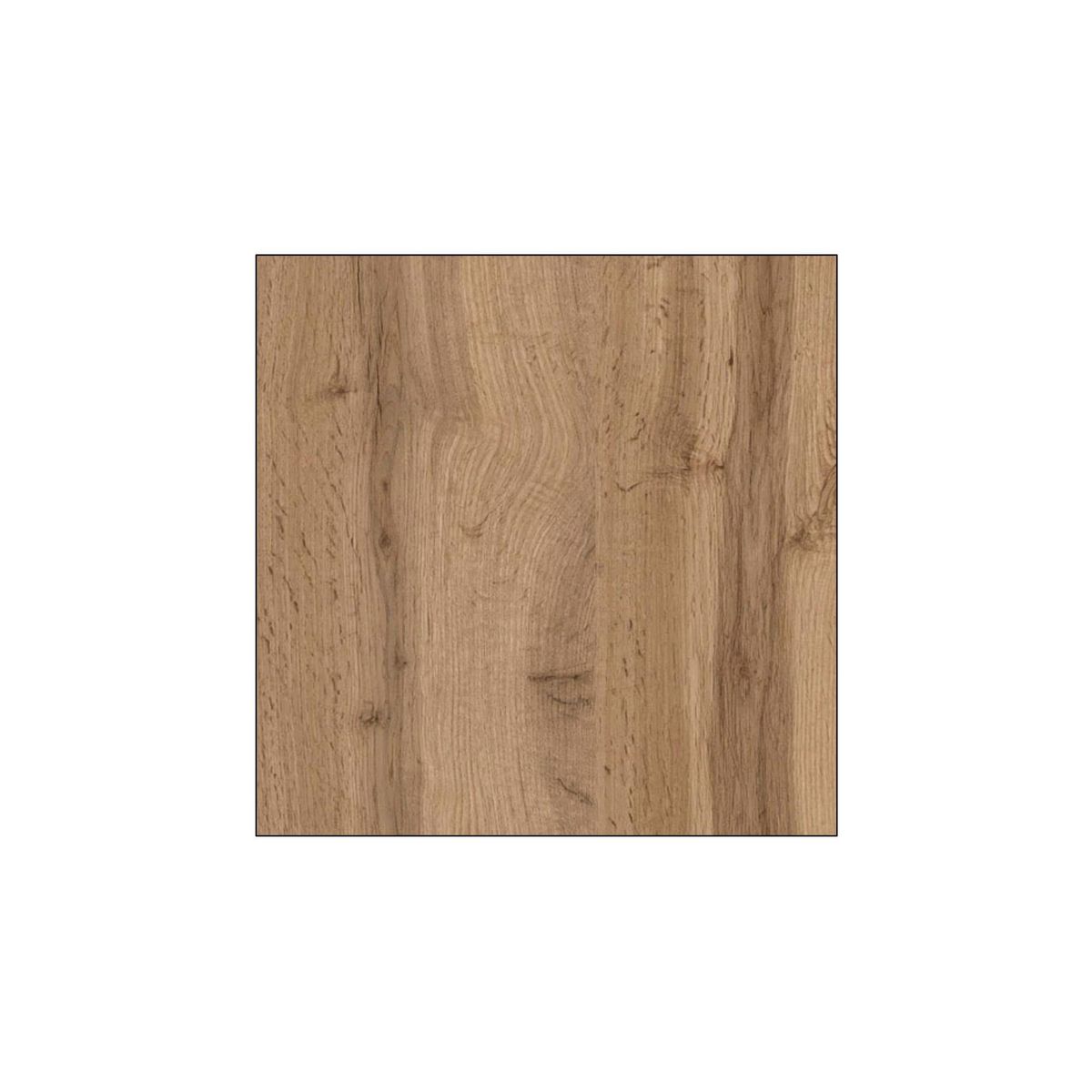 BEST MOBILIER Lord - table basse - effet bois et noir - 110 cm - style industriel