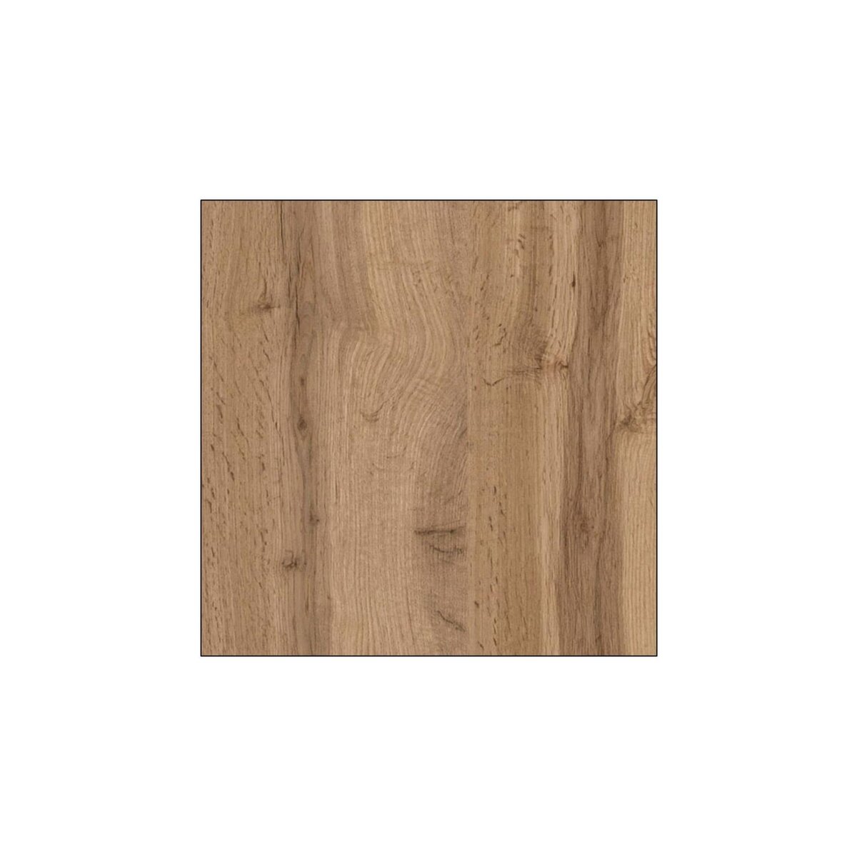 BEST MOBILIER Lord - table basse - effet bois et noir - 110 cm - style industriel