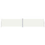 Voir la diapositive 2 : VIDAXL Auvent lateral retractable Creme 200x1000 cm
