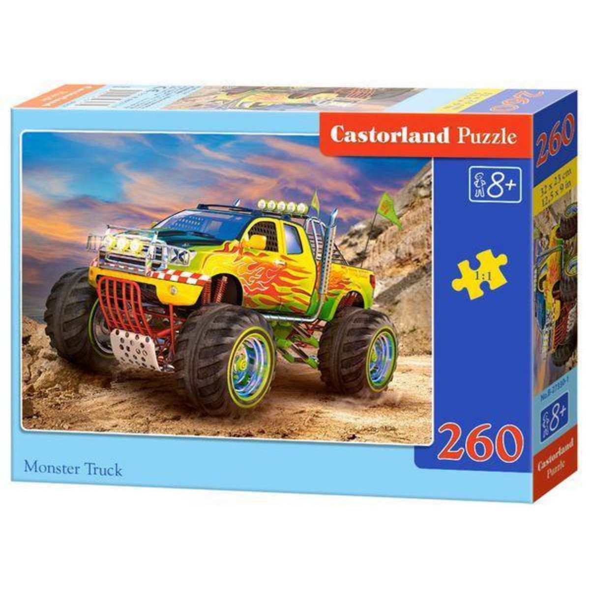 Castorland Puzzle 260 pièces : Monster Truck