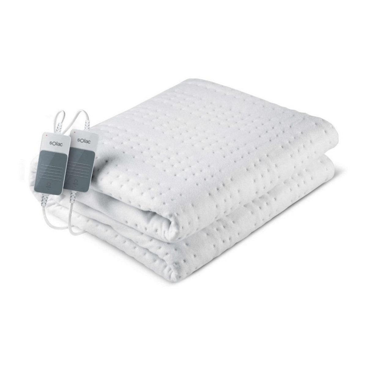 SOLAC Surmatelas chauffant 1 place 150x80cm 60w - CT8626