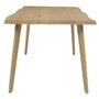 Voir la diapositive 6 : The Home Deco Factory Table extensible avec bords biseautés pour 6 à 8 personnes CALYPSO - Beige