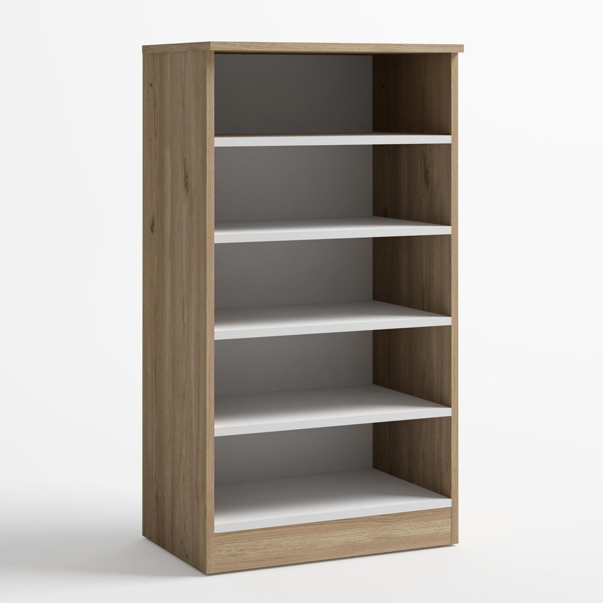 VS VENTA-STOCK Meuble à Chaussures Bilbao 2 Portes Bois, 55 cm Largeur