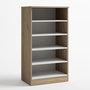 Voir la diapositive 2 : VS VENTA-STOCK Meuble à Chaussures Bilbao 2 Portes Bois, 55 cm Largeur