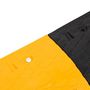 Voir la diapositive 5 : VIDAXL Ralentisseur Jaune et noir 97x32,5x4 cm Caoutchouc