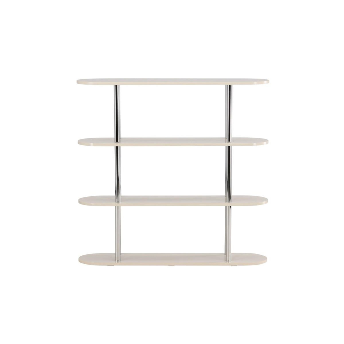 Paris Prix Étagère Design 4 Niveaux  Zino  120cm Blanc