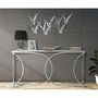 Voir la diapositive 5 : Paris Prix Décoration Murale en Métal  Gabbiani  93cm Gris